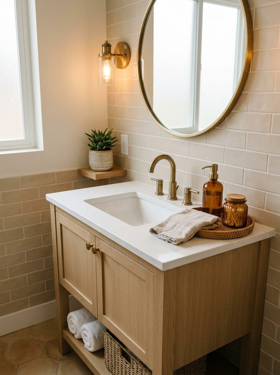 Amber Glass Countertop Edit