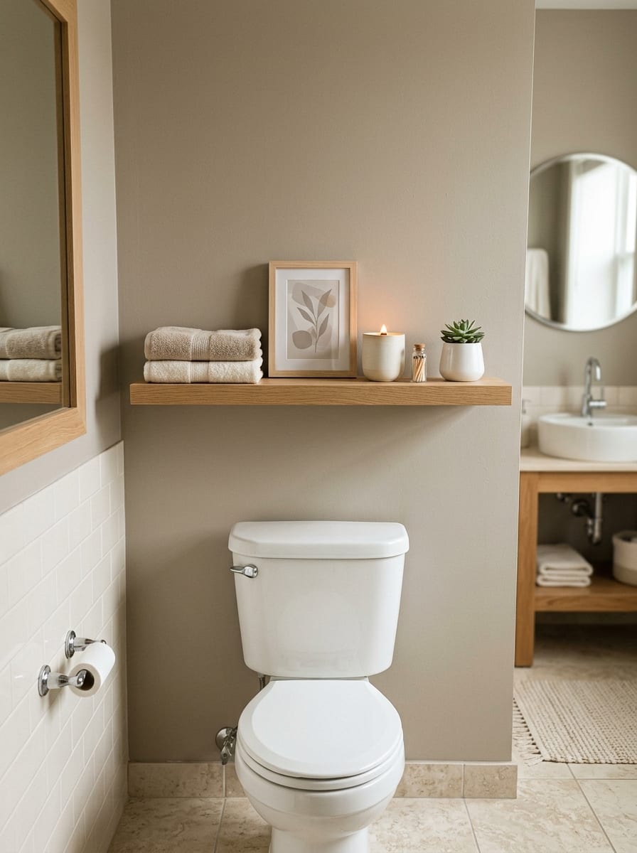 Floating Shelf With Breathing Room