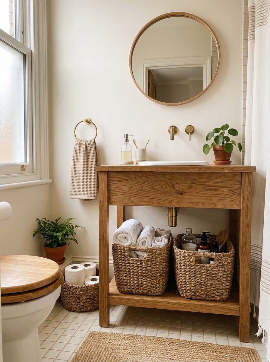 Woven Basket Storage