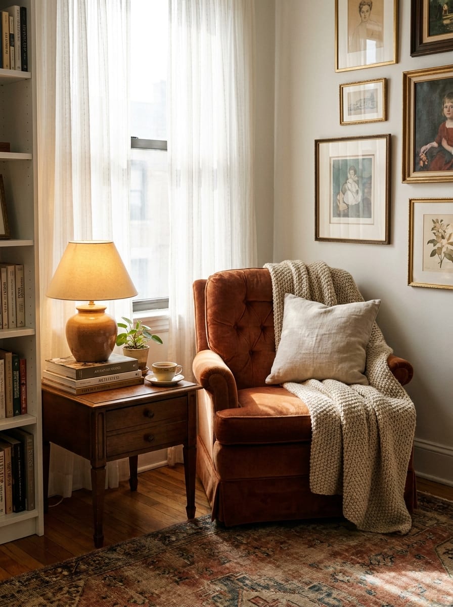 A Cozy Reading Nook With Boutique Charm