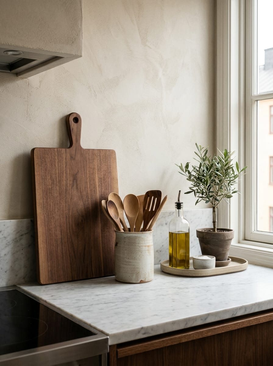 Elevated Kitchen Counter Styling