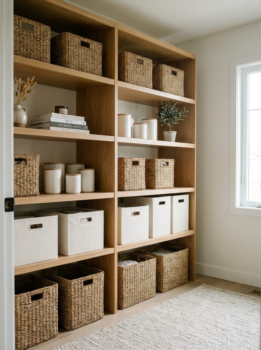 Matching Storage That Hides Visual Noise
