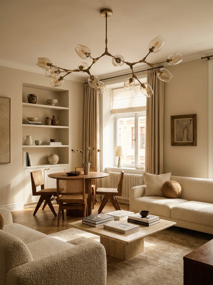 One Statement Light Fixture