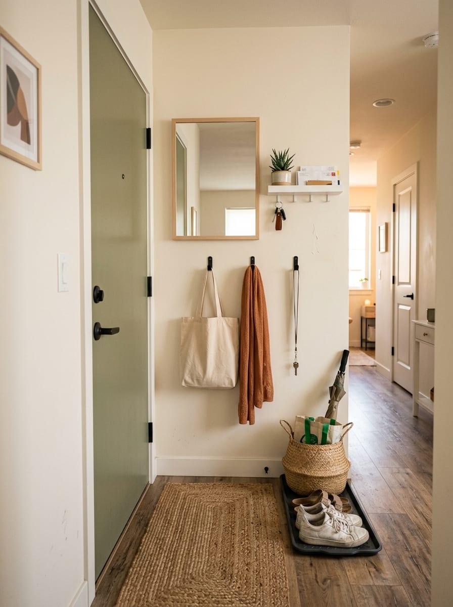 DIY Entryway Landing Zone