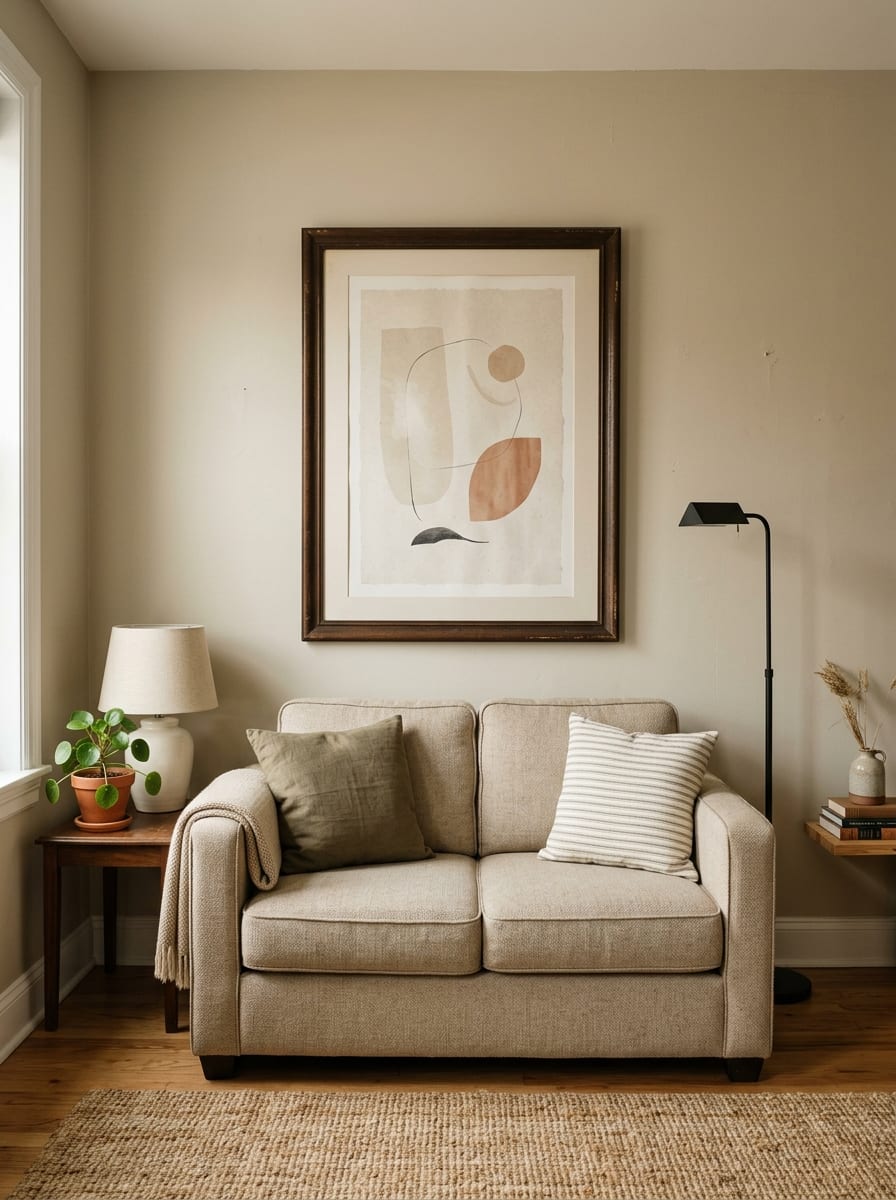 Oversized Thrifted Art Moment