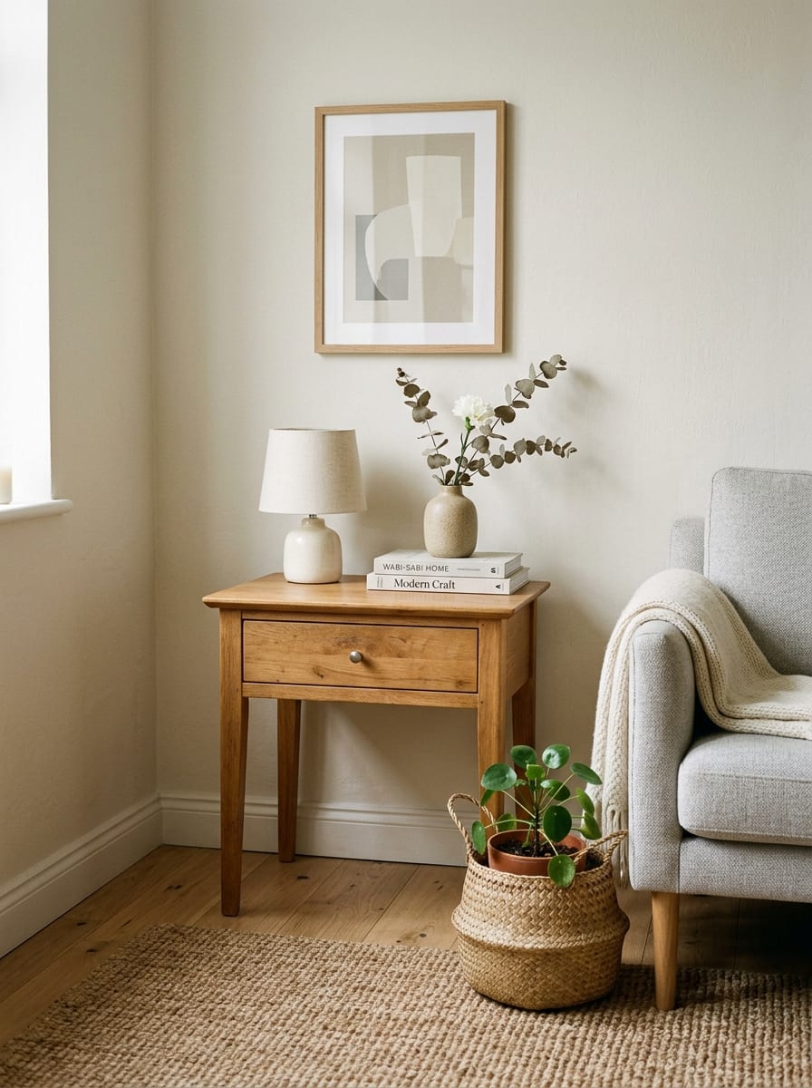 Secondhand Solid-Wood Accent Piece