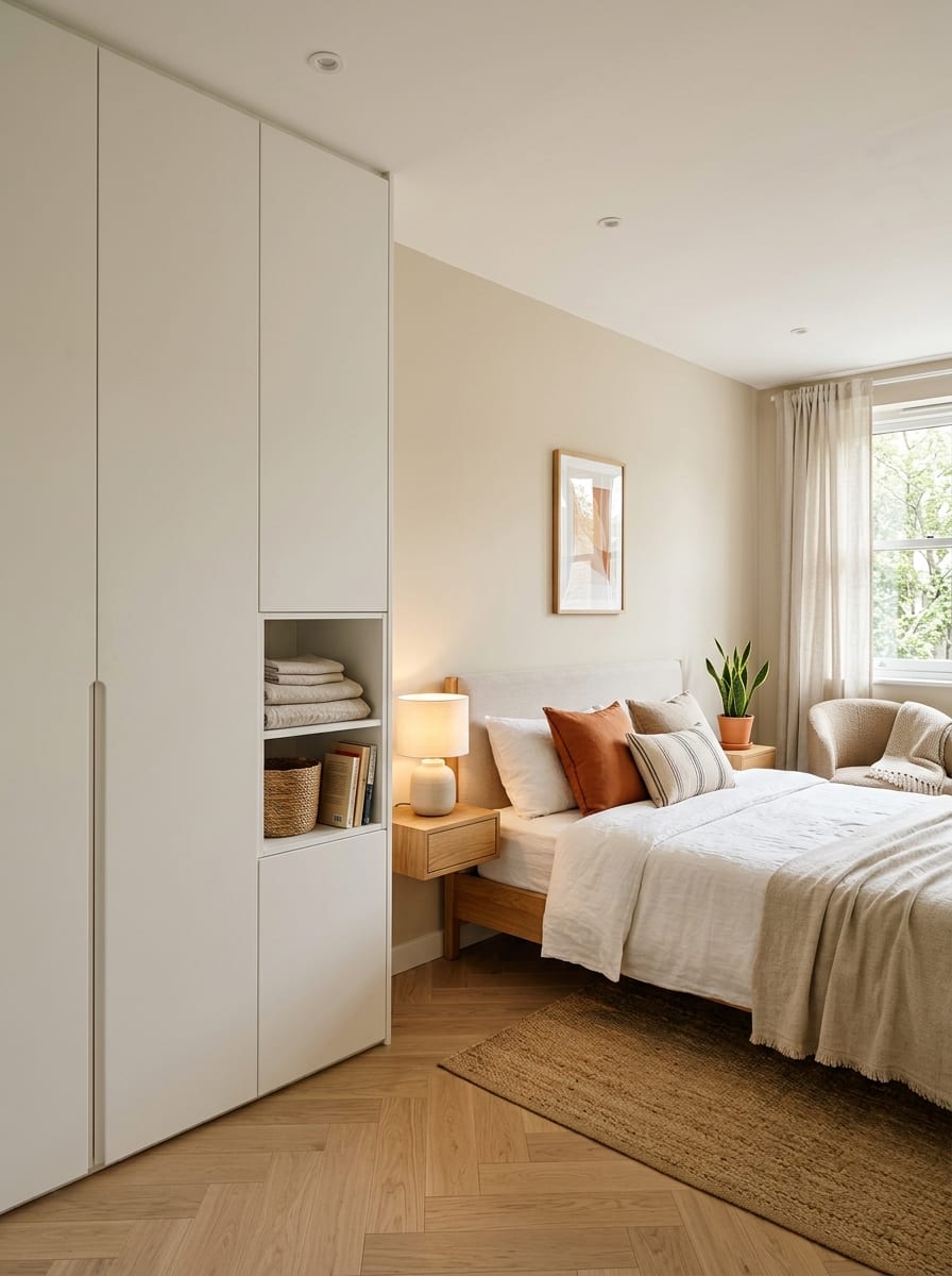 Floor-to-Ceiling Wardrobe Wall