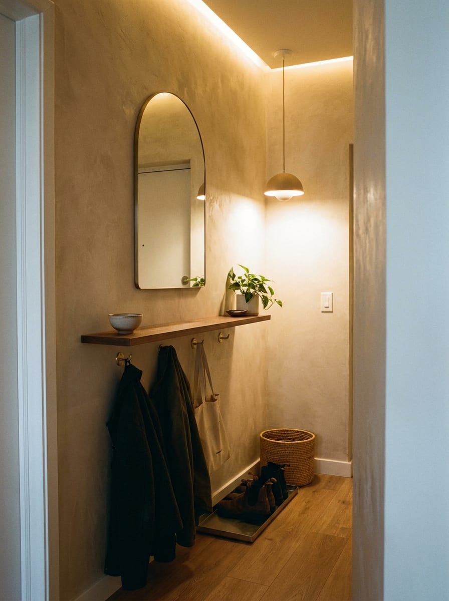 Narrow Entryway Landing Strip