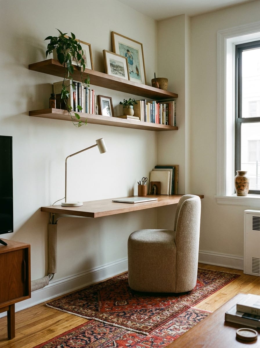 One-Wall Home Office