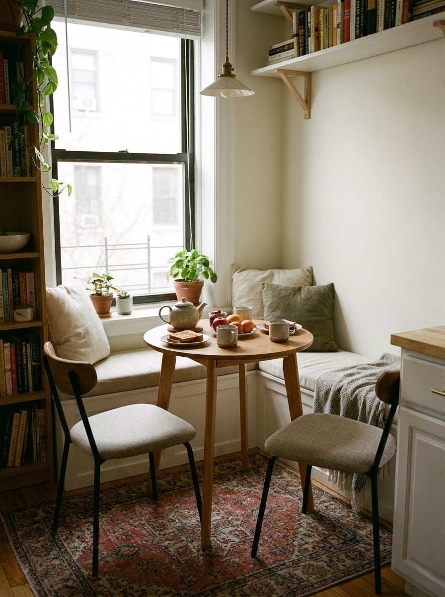 Window-Side Breakfast Nook